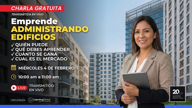 Webinar Emprende Administrando Edificios