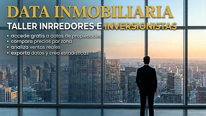 Data inmobiliaria gratuita para corredores e inversionistas