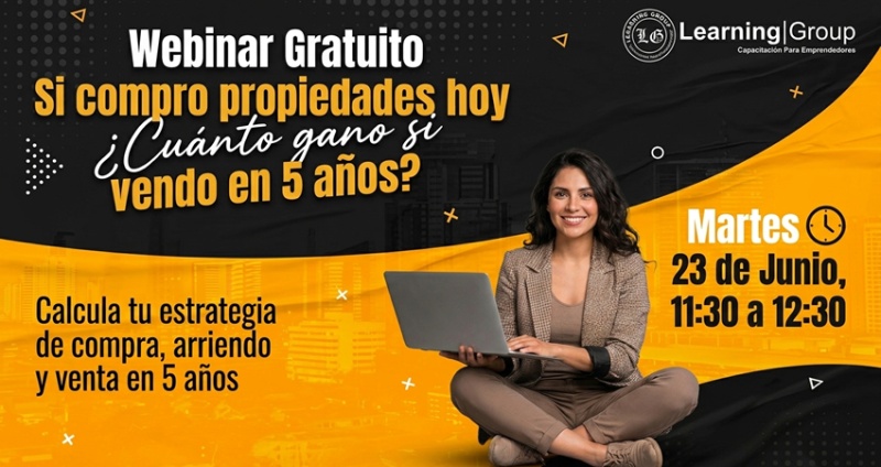 Si invierto en propiedades hoy ¿Cuánto gano si vendo en 5 años?