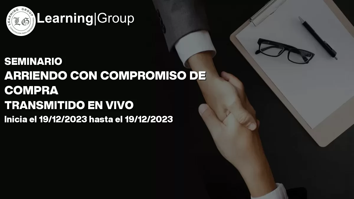 Seminario Arriendo Con Compromiso De Compra Transmitido En Vivo Todo Chile