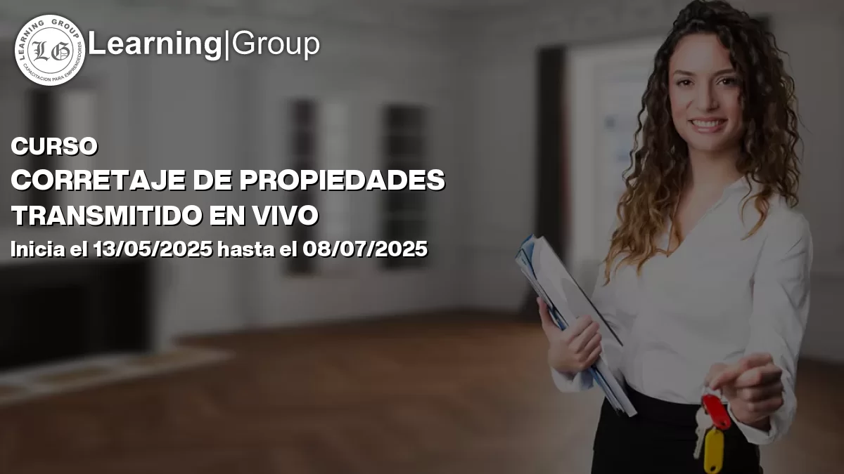 Curso Corretaje De Propiedades Transmitido En Vivo Todo Chile
