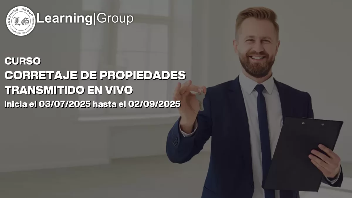 Curso Corretaje De Propiedades Transmitido En Vivo Todo Chile