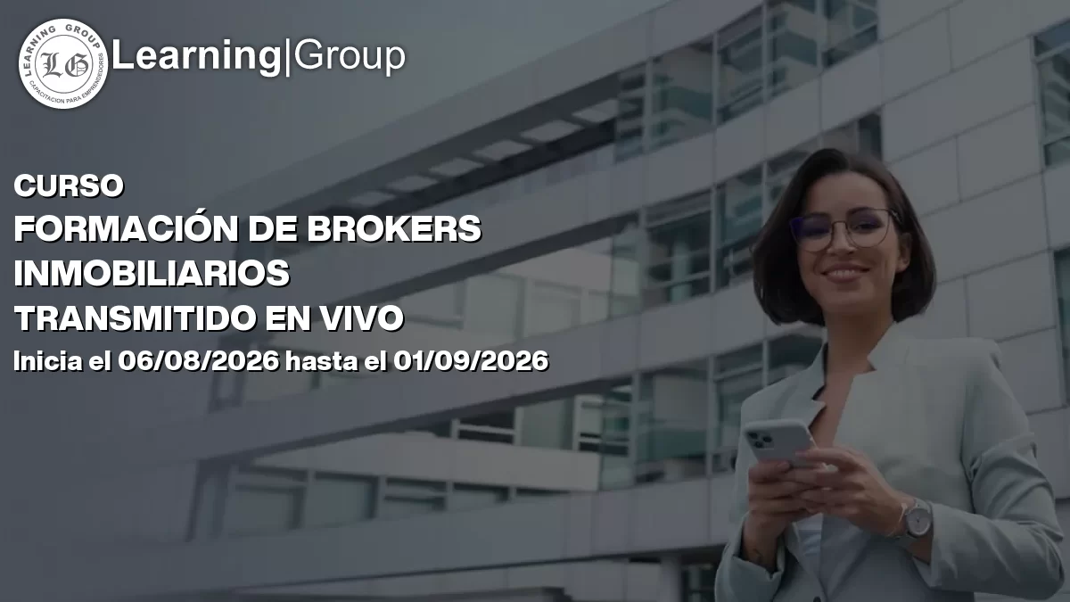 Curso Formación De Brokers Inmobiliarios Transmitido En Vivo Todo Chile