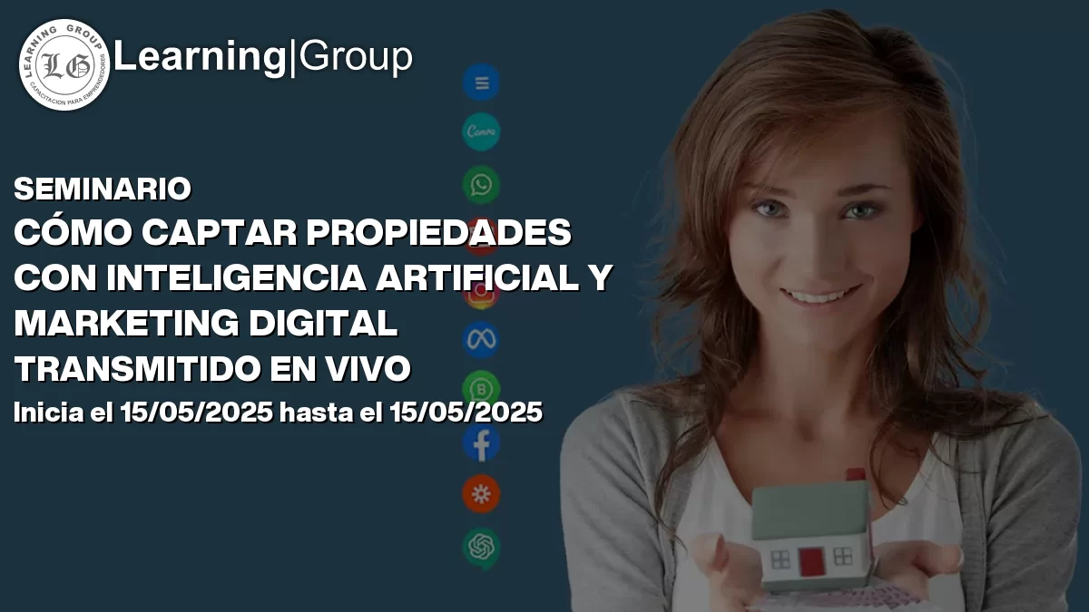 Seminario Cómo Captar Propiedades Con Inteligencia Artificial Y Marketing Digital Transmitido En Vivo Antofagasta