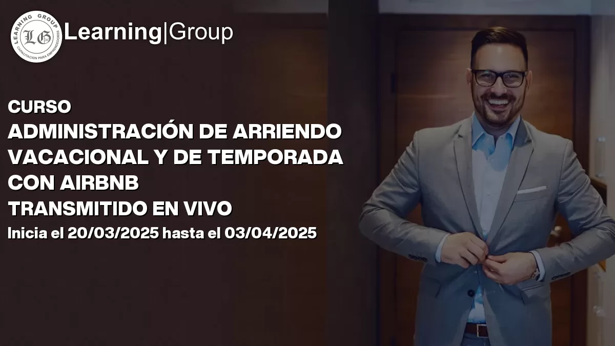 Curso Administración De Arriendo Vacacional Y De Temporada Con Airbnb Transmitido En Vivo Copiapó