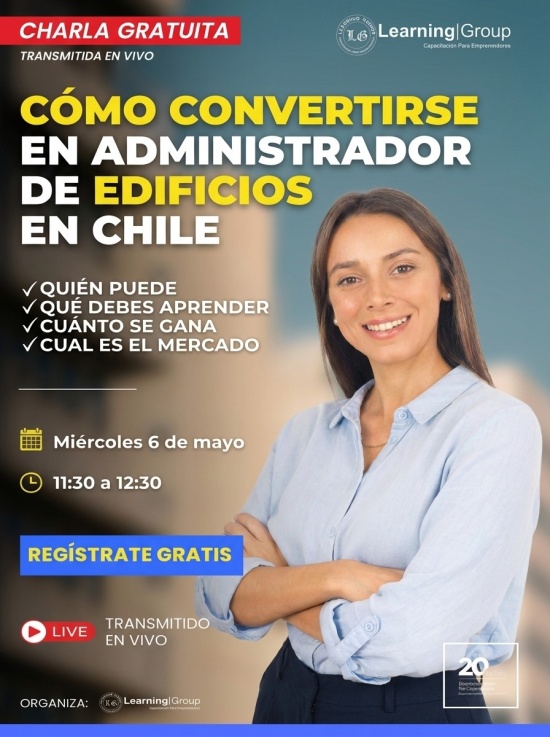 Webinar Cómo convertirse en administrador de edificios en Chile 06-05-2026