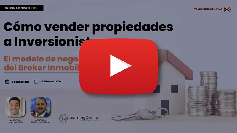 Video Resumen del webinar Cómo vender propiedades a inversionistas 