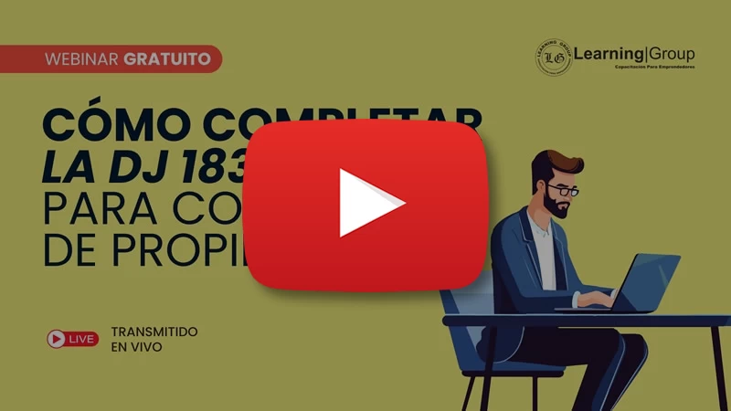Video Contenido del webinar Cómo completar la DJ 1835 Para Corredores de Propiedades
